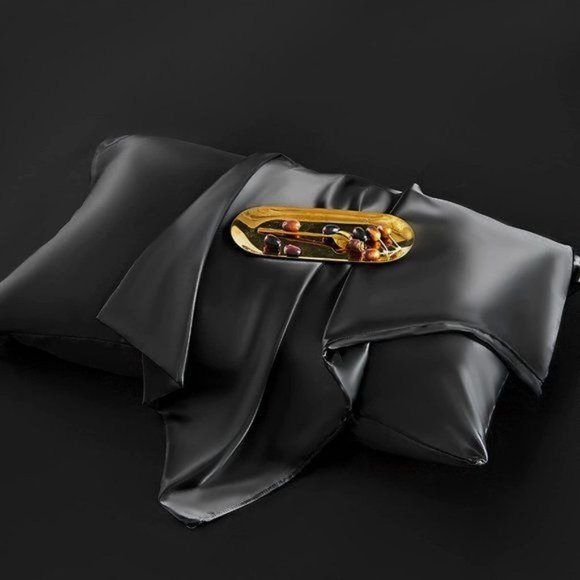 NEW 4 Pcs Satin Sheets - Silky Super Soft Extra Deep Pocket  Sheet … - Picture 4 of 16